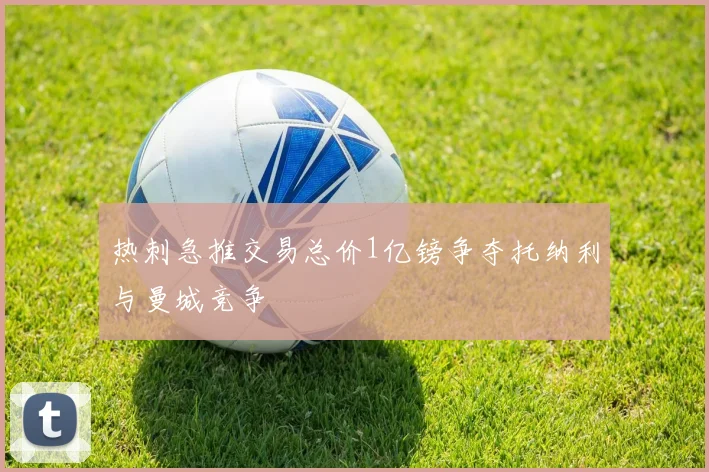 热刺急推交易总价1亿镑争夺托纳利与曼城竞争